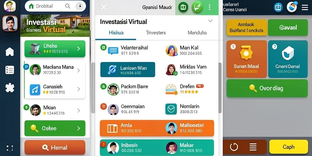 arista88 - Fitur interaksi sosial dengan pemain lain.