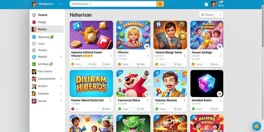 popwin - Berbagai karakter unik yang bisa dipilih.