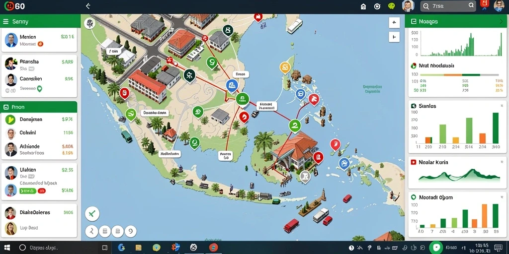 vantaidn - Antarmuka pengguna yang intuitif dan mudah dinavigasi.